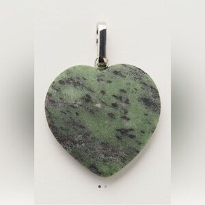 NWT Free People Stone Heart Bag Charm